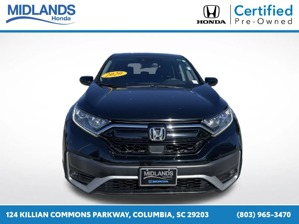 Certified Used 2020 Crystal Black Pearl Honda EX-L image 2