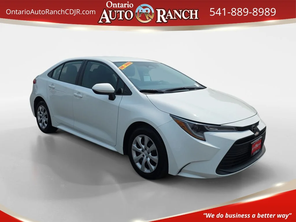 Used 2024 Ice Cap Toyota LE image 1