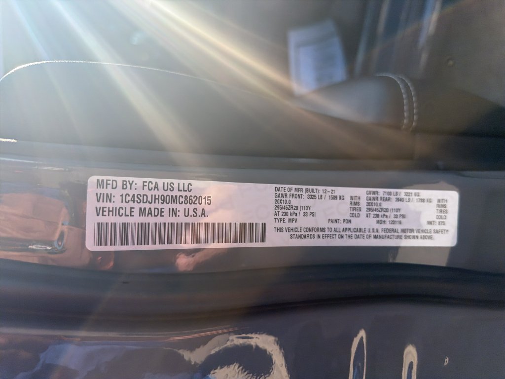 Used 2021 Gray Dodge SRT Hellcat image 26