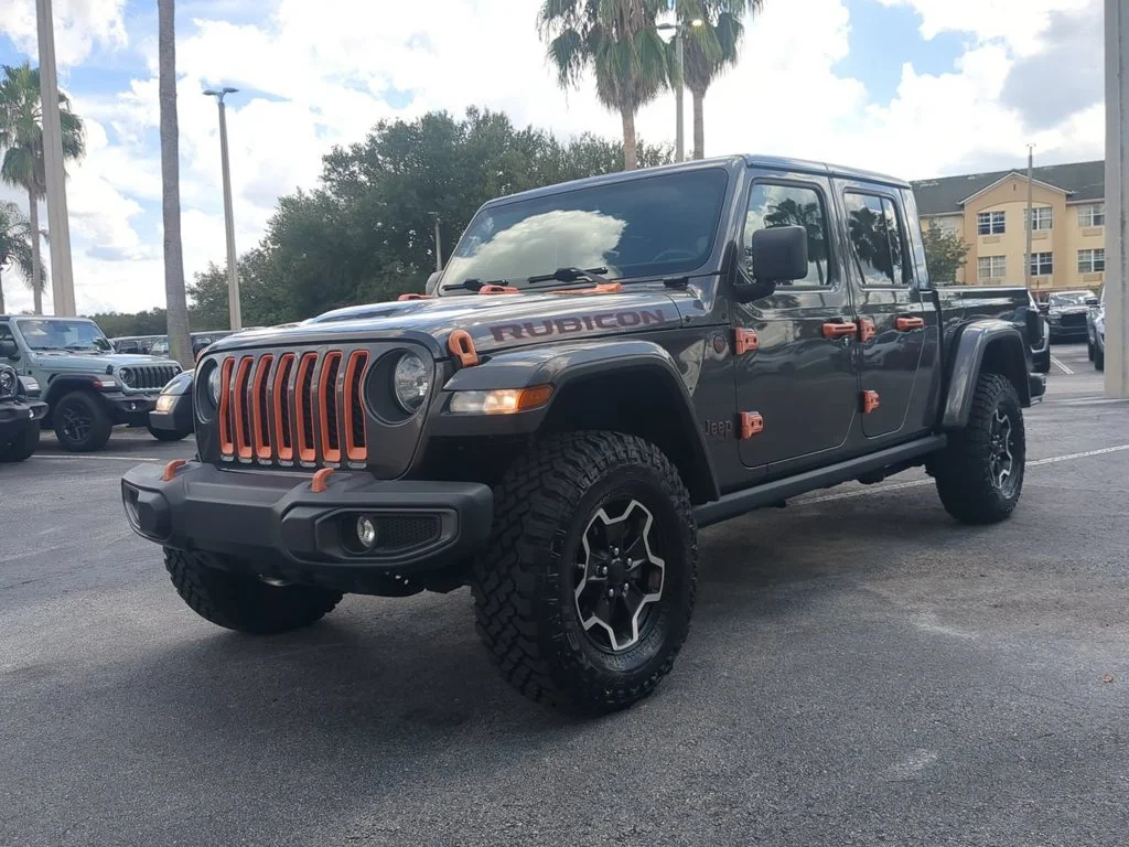 Used 2021 Gray Jeep Rubicon image 9