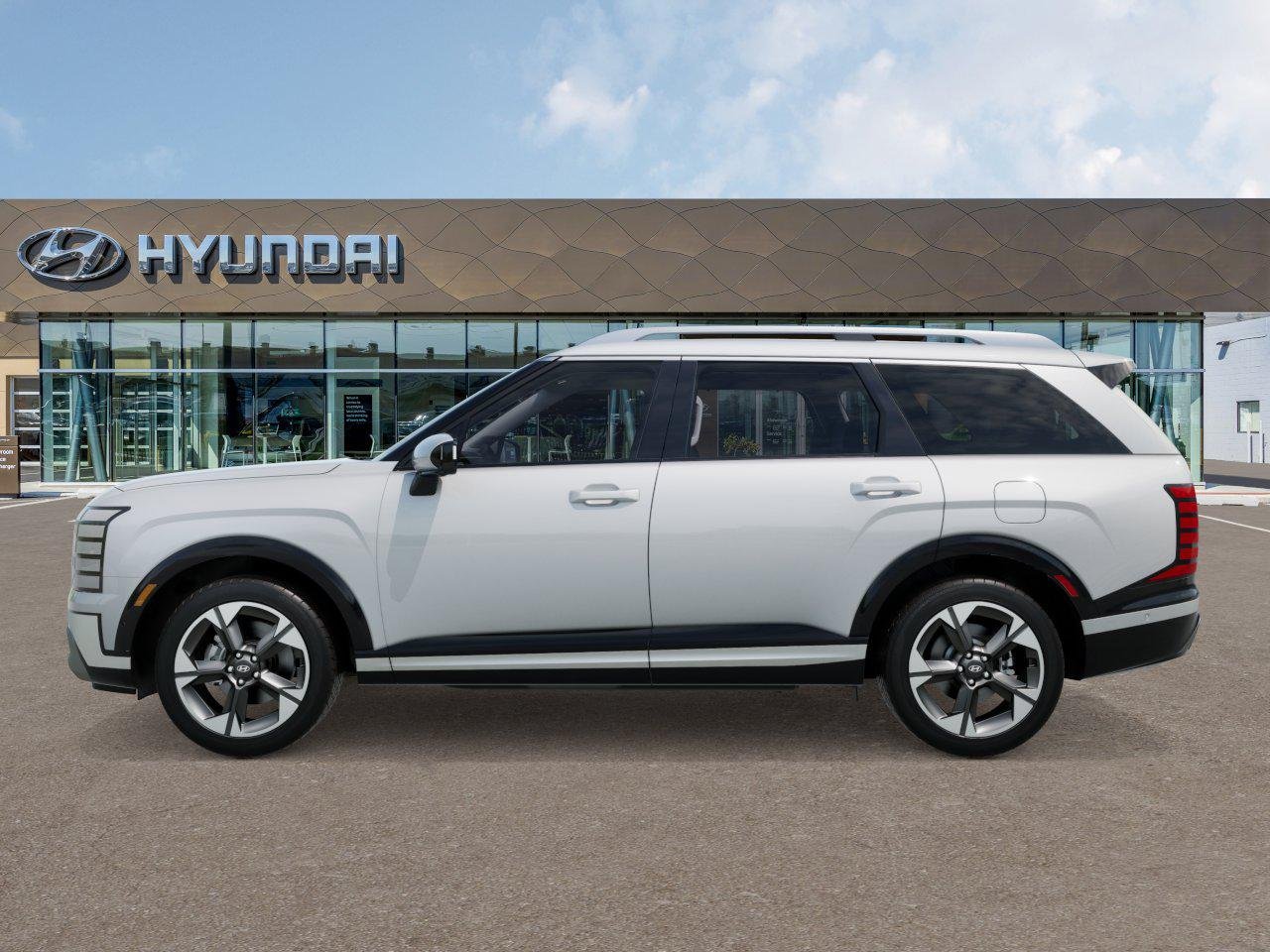 New 2026 Creamy White Pearl Hyundai Limited FWD image 3