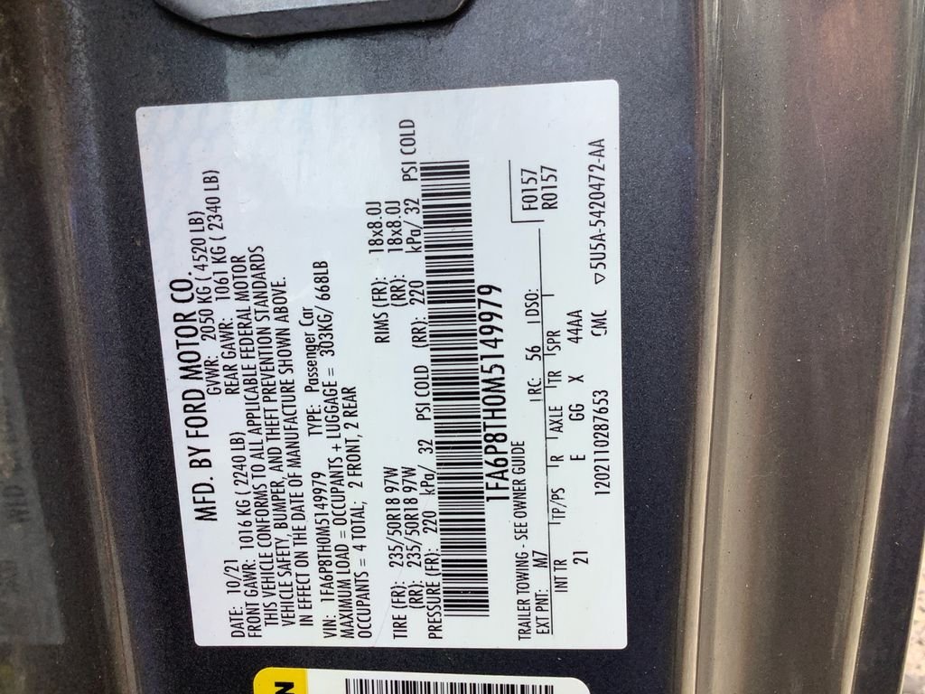 Used 2021 Gray Ford EcoBoost image 20