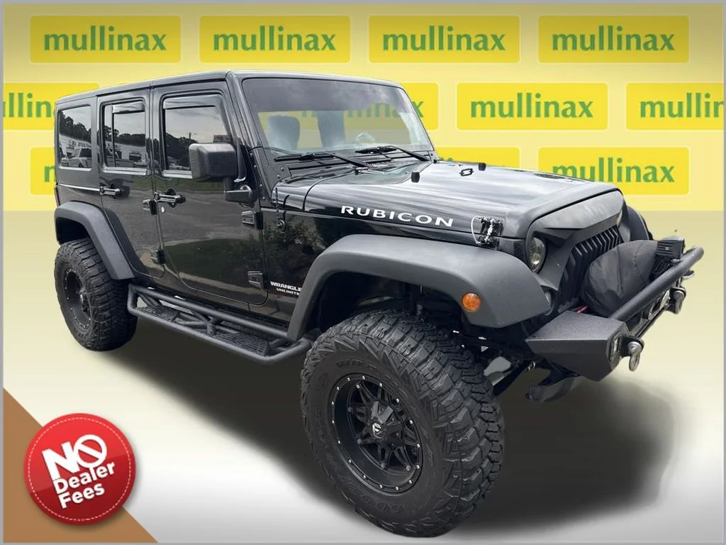 Used 2015 Black Jeep Unlimited Rubicon image 1