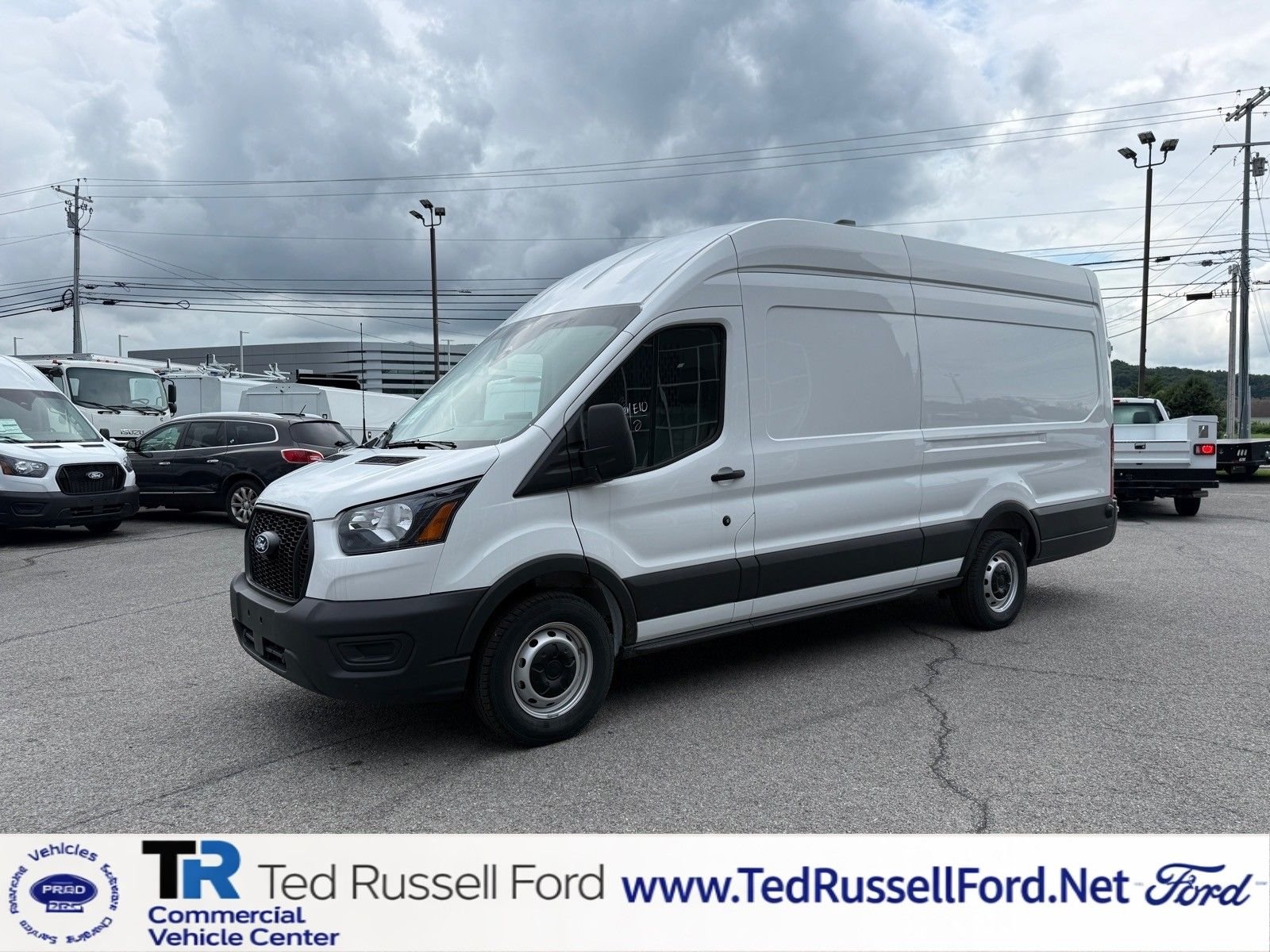 New 2026 Oxford White Ford Cargo Van image 1