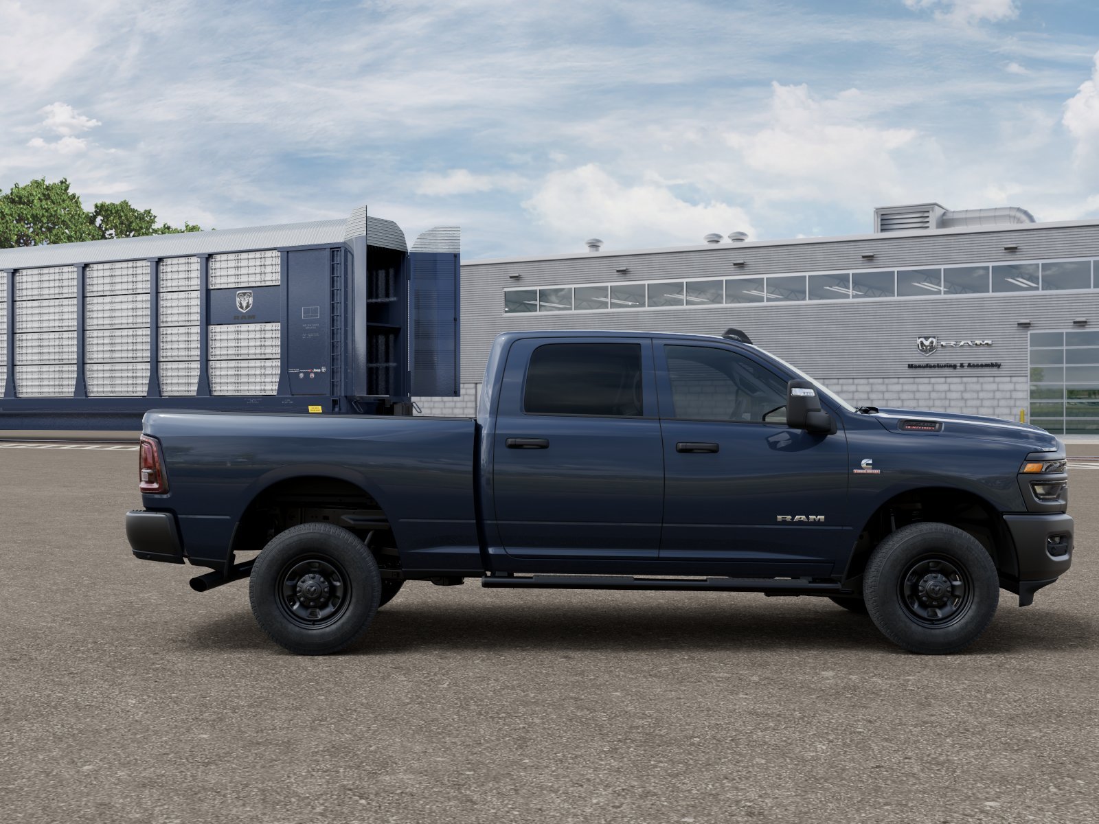 New 2026 Forged Blue Metallic Exterior Paint RAM Warlock image 12