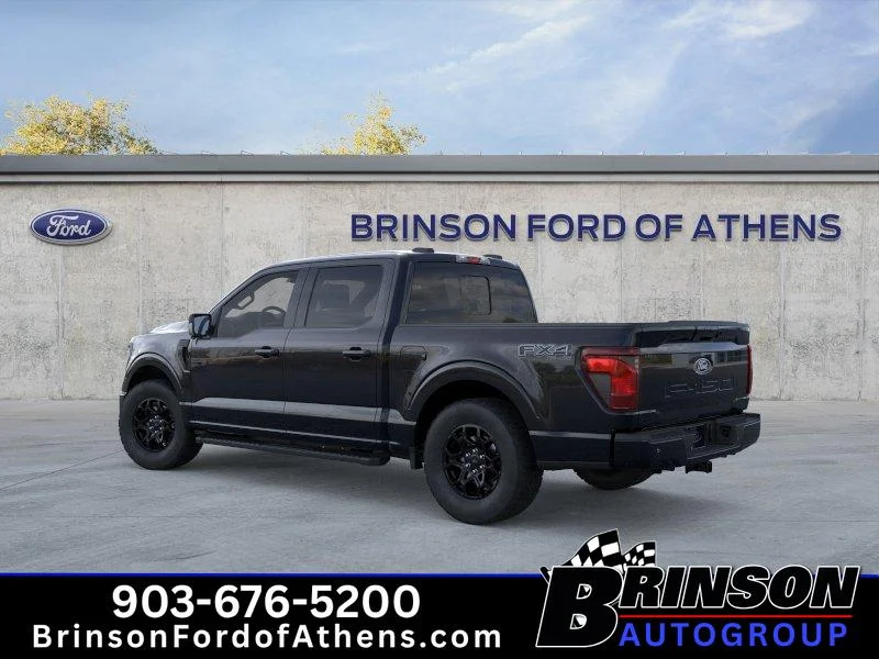 New 2026 Agate Black Metallic Ford XLT image 4