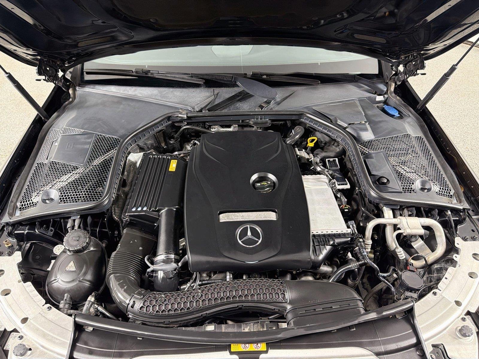 Used 2017 Jet Black Mercedes-Benz C 300 image 29