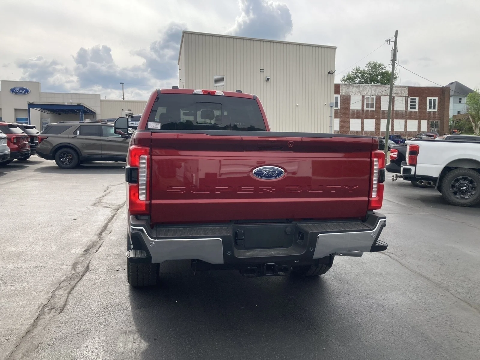 New 2026 Ruby Red Metallic Tinted Clearcoat Ford F-350® Lariat® image 7