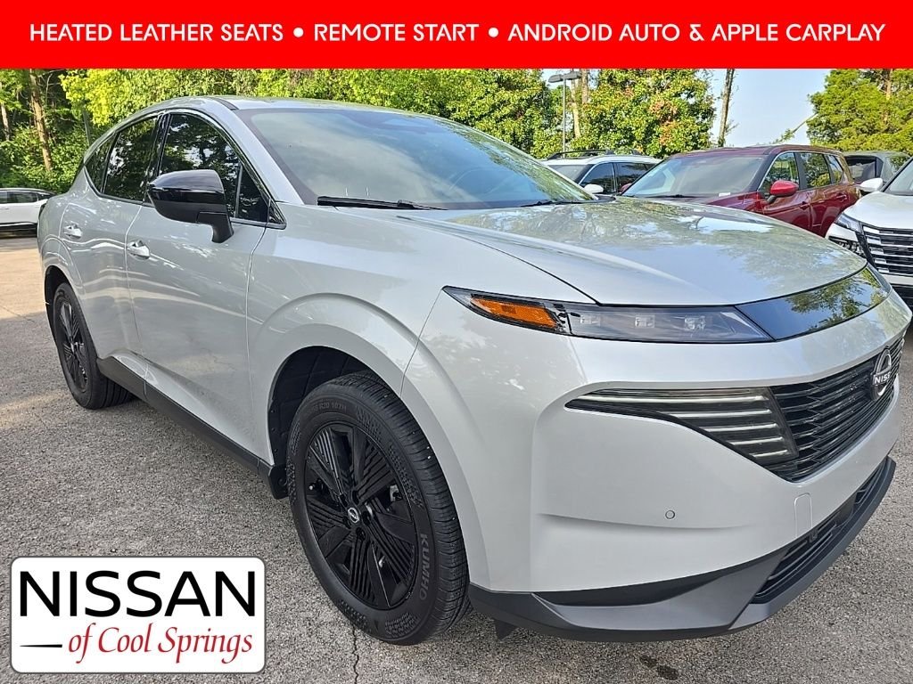 Certified Used 2025 Silver Nissan SV image 1