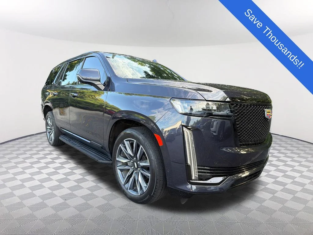 Used 2023 Gray Cadillac Sport image 3
