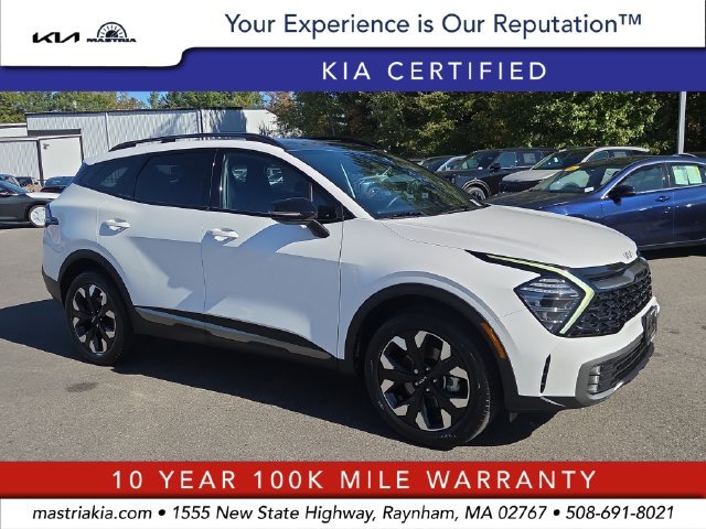Certified Used 2024 White Pearl Kia X-Line image 1