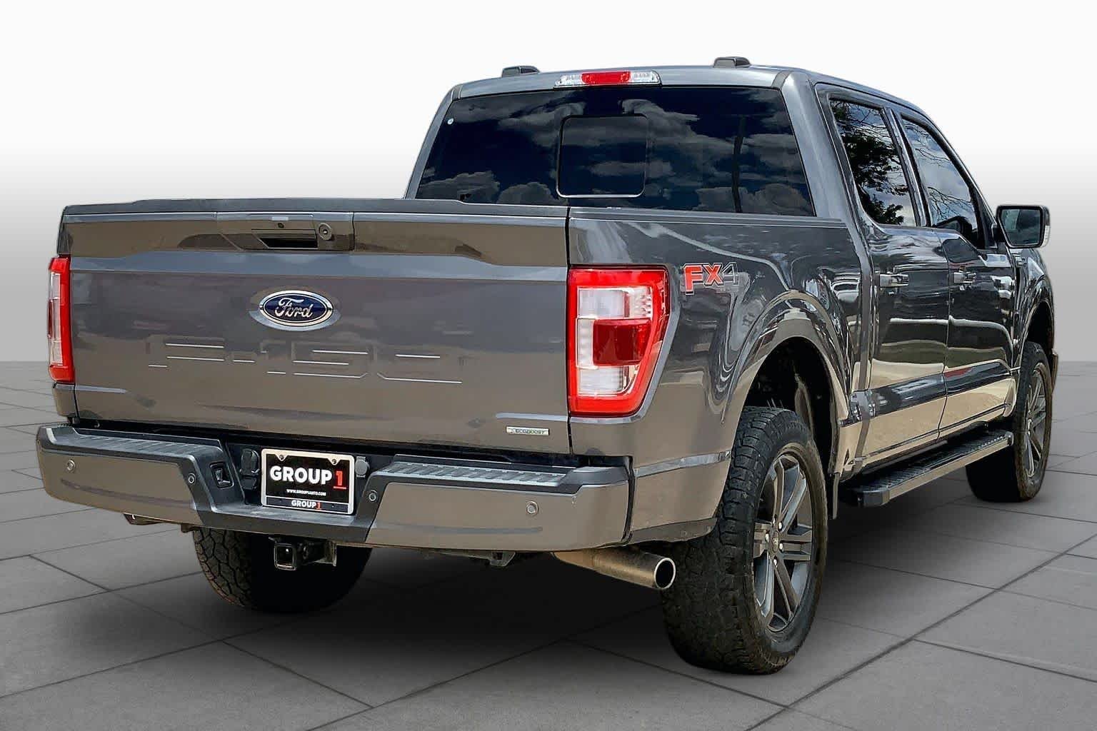 Used 2023 Carbonized Gray Metallic Ford LARIAT image 13