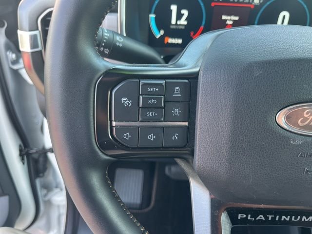 Certified Used 2023 White Metallic Ford Platinum image 14