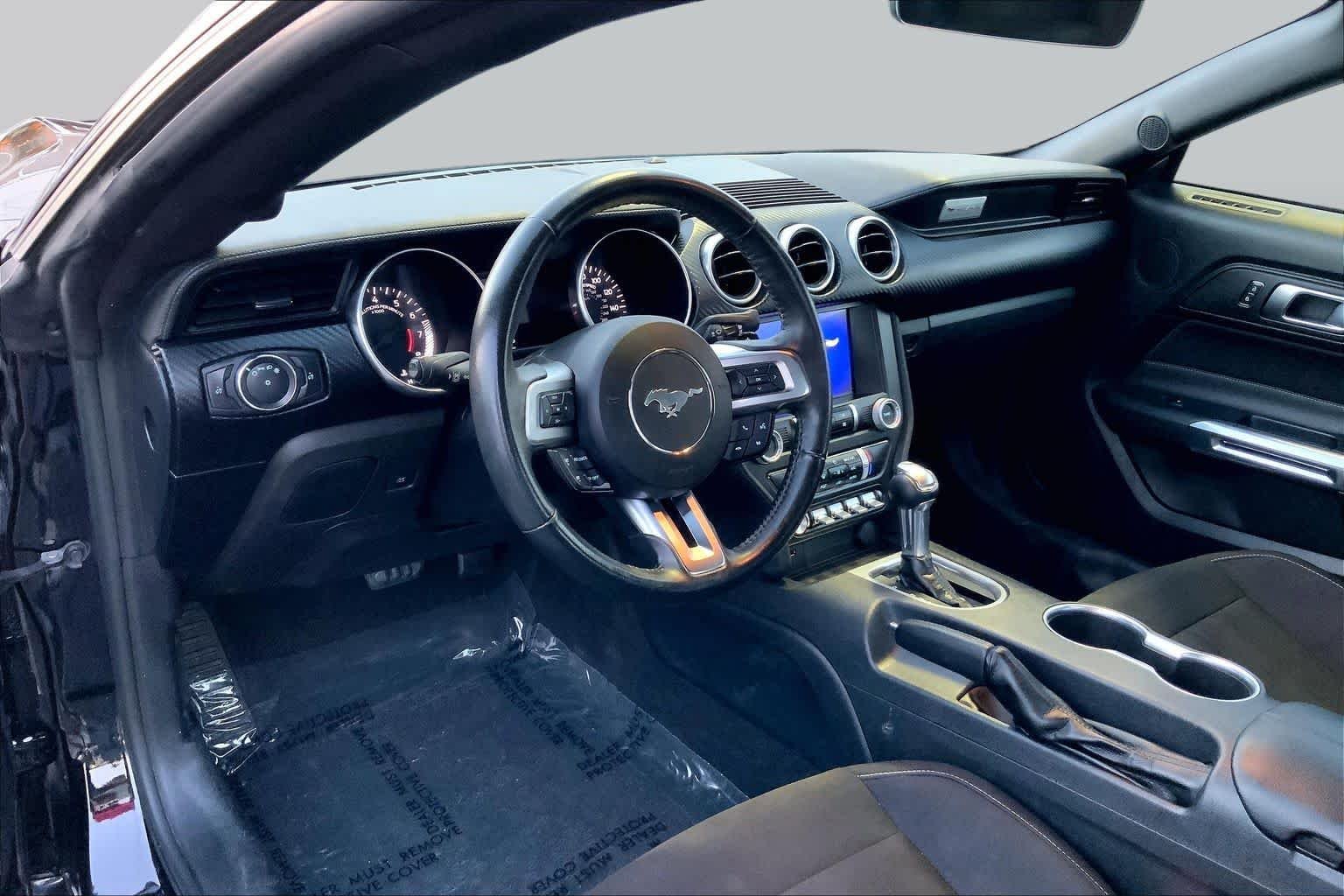 Used 2021 Shadow Black Ford EcoBoost image 14
