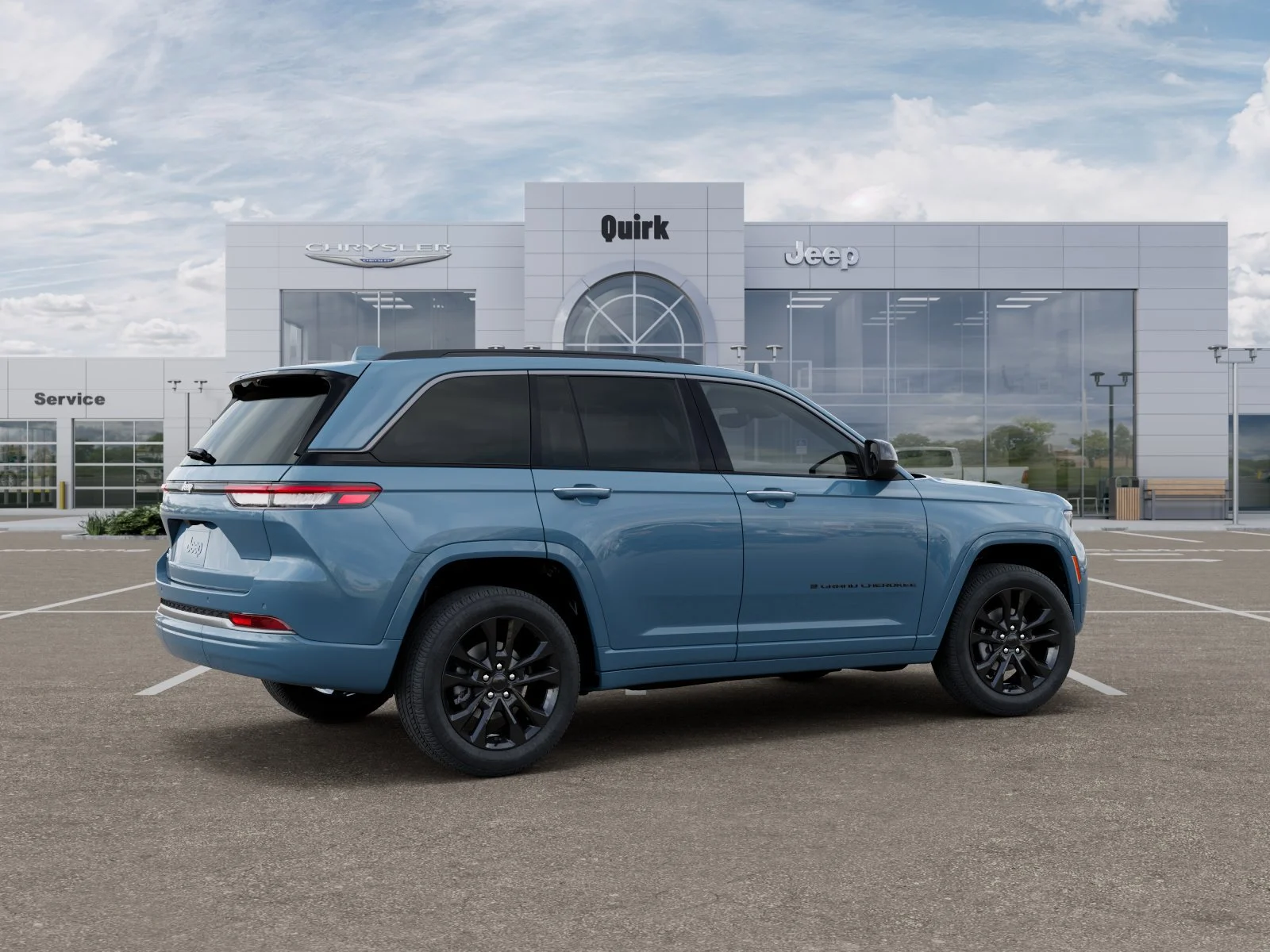 New 2026 Steel Blue Exterior Paint Jeep Limited Reserve image 4
