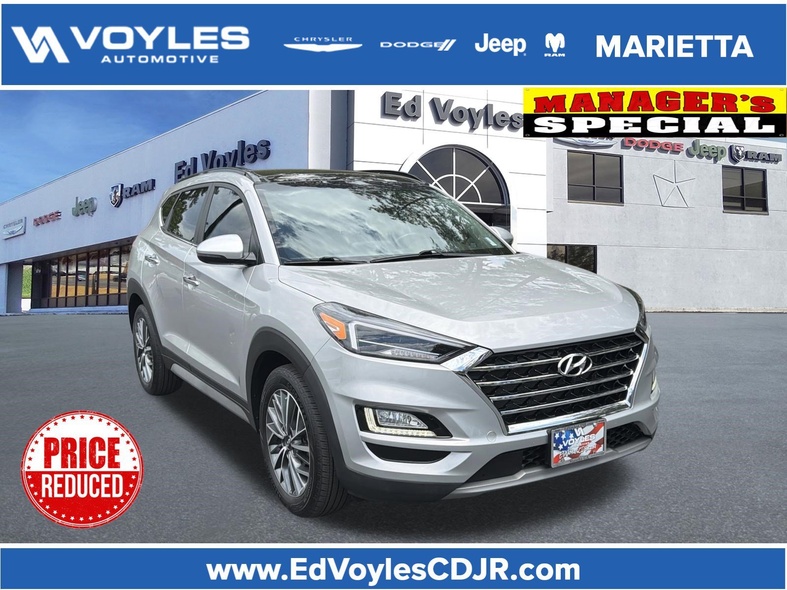 Used 2021 Stellar Silver Hyundai Ultimate image 1