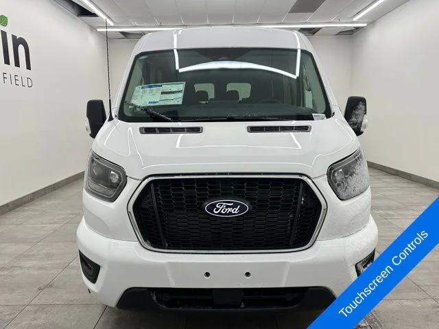 New 2026 Oxford White Ford Passenger Van XLT image 7