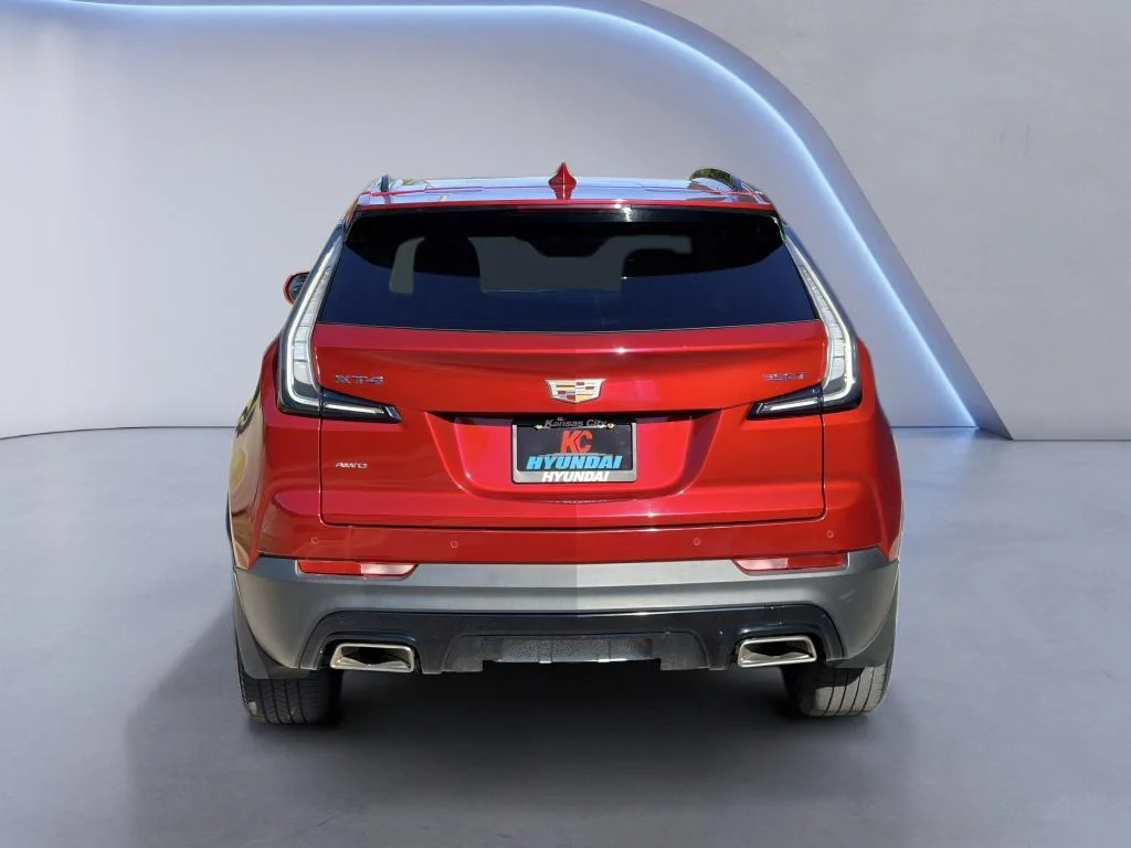 Used 2021 Red Cadillac AWD Sport image 4