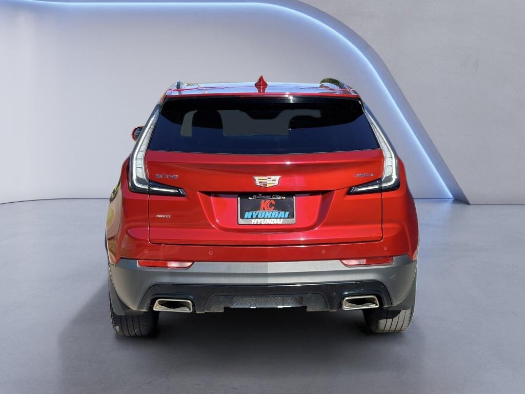 Used 2021 Red Cadillac AWD Sport image 4