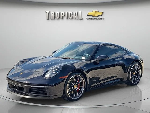 Used 2020 Black Porsche Carrera S image 1