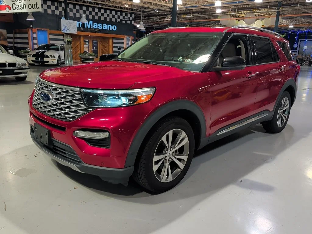Used 2020 Red Ford Platinum image 8