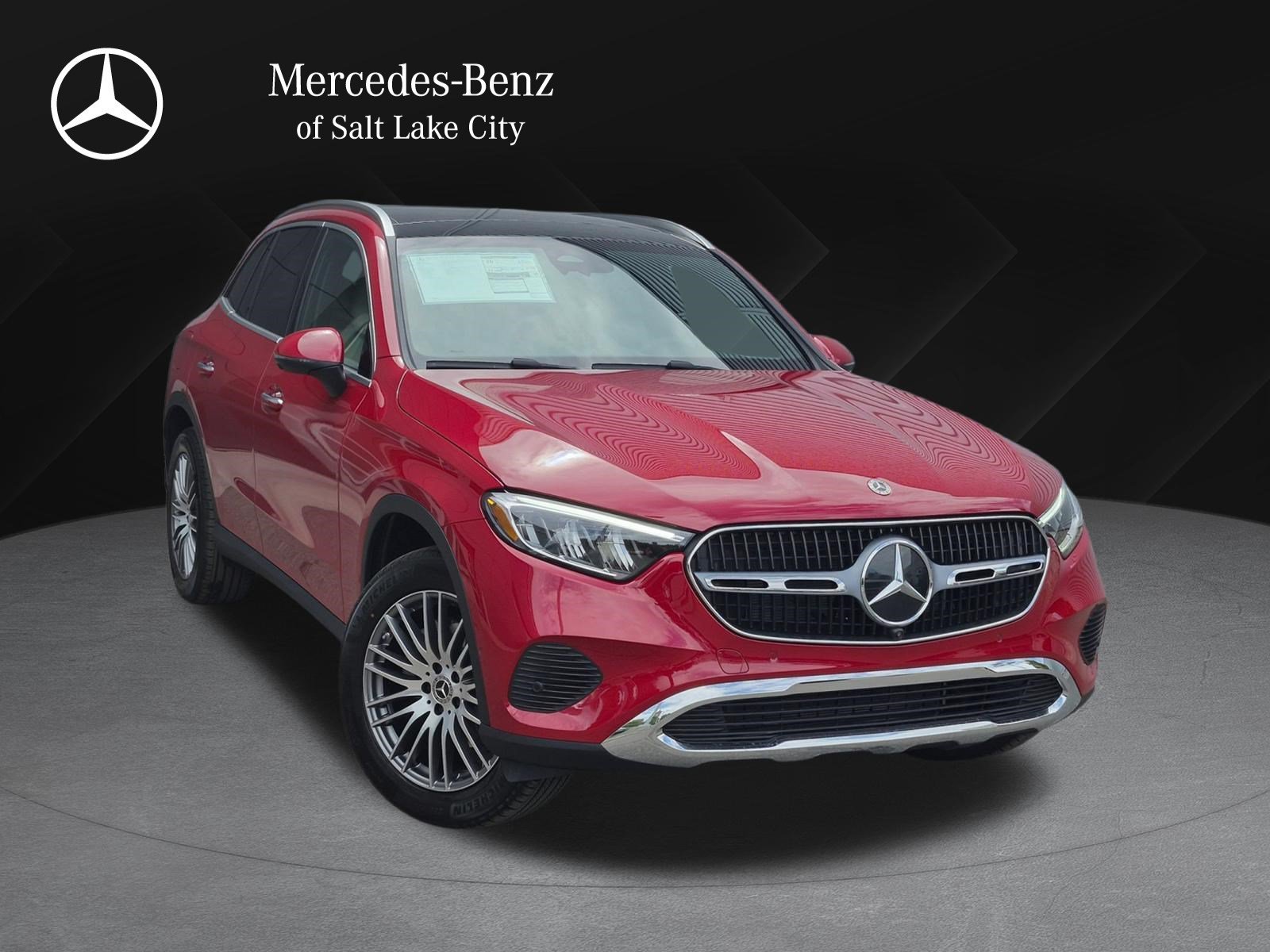New 2027 MANUFAKTUR Patagonia Red Metallic Mercedes-Benz GLC 300 image 1