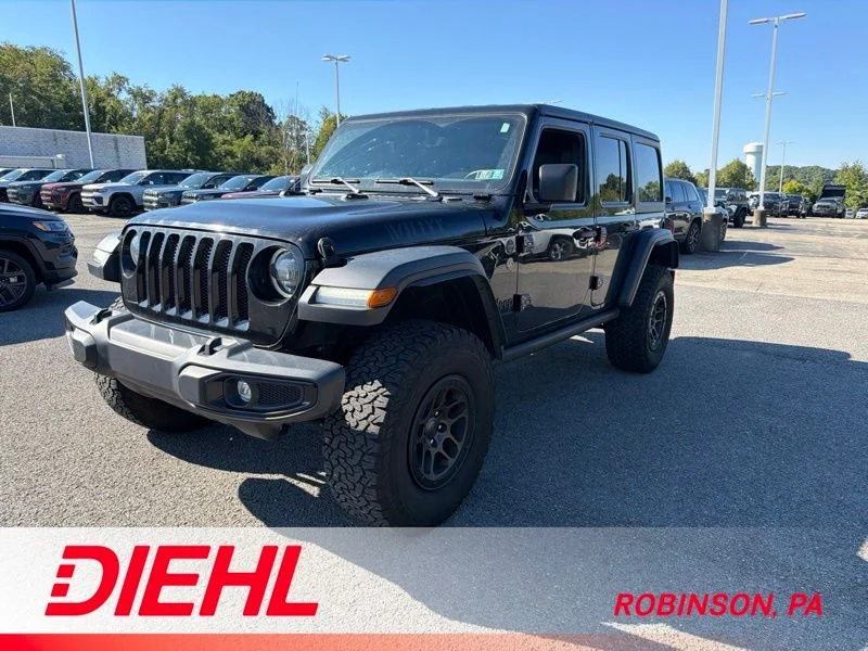 Used 2023 Black Jeep Sport image 1
