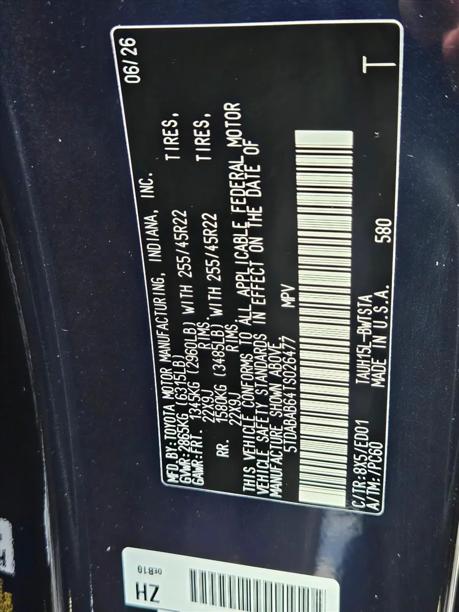 New 2026 Nightfall Mica Lexus TX 500h F SPORT PERFORMANCE PREMIUM AWD image 17