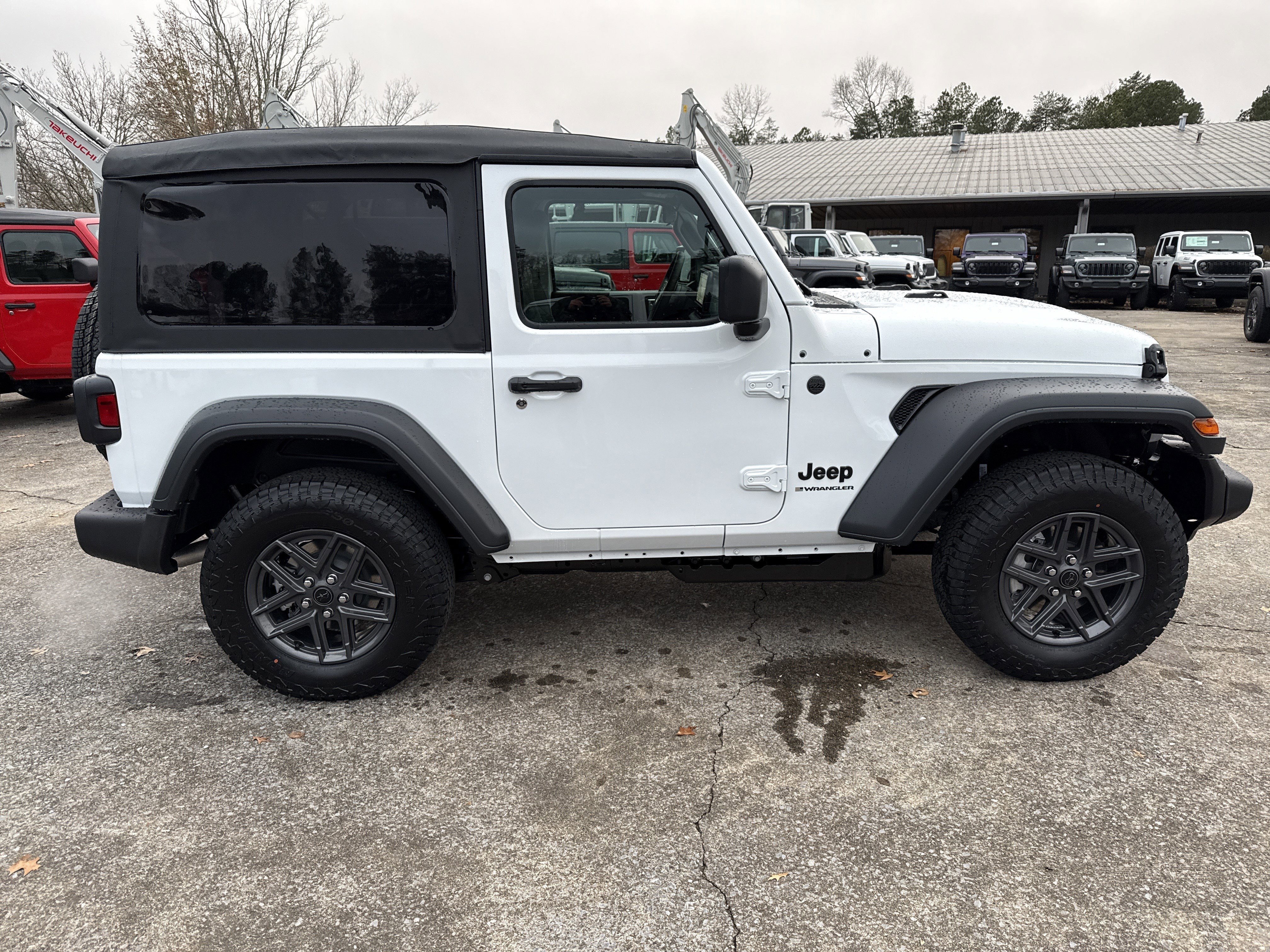New 2026 Bright White Clearcoat Jeep Sport S image 8