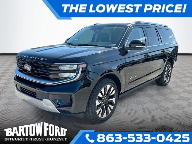 New 2026 Black Metallic Ford Platinum image 1