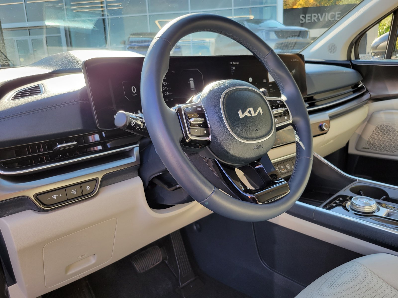 Certified Used 2025 White Kia SX Prestige image 11