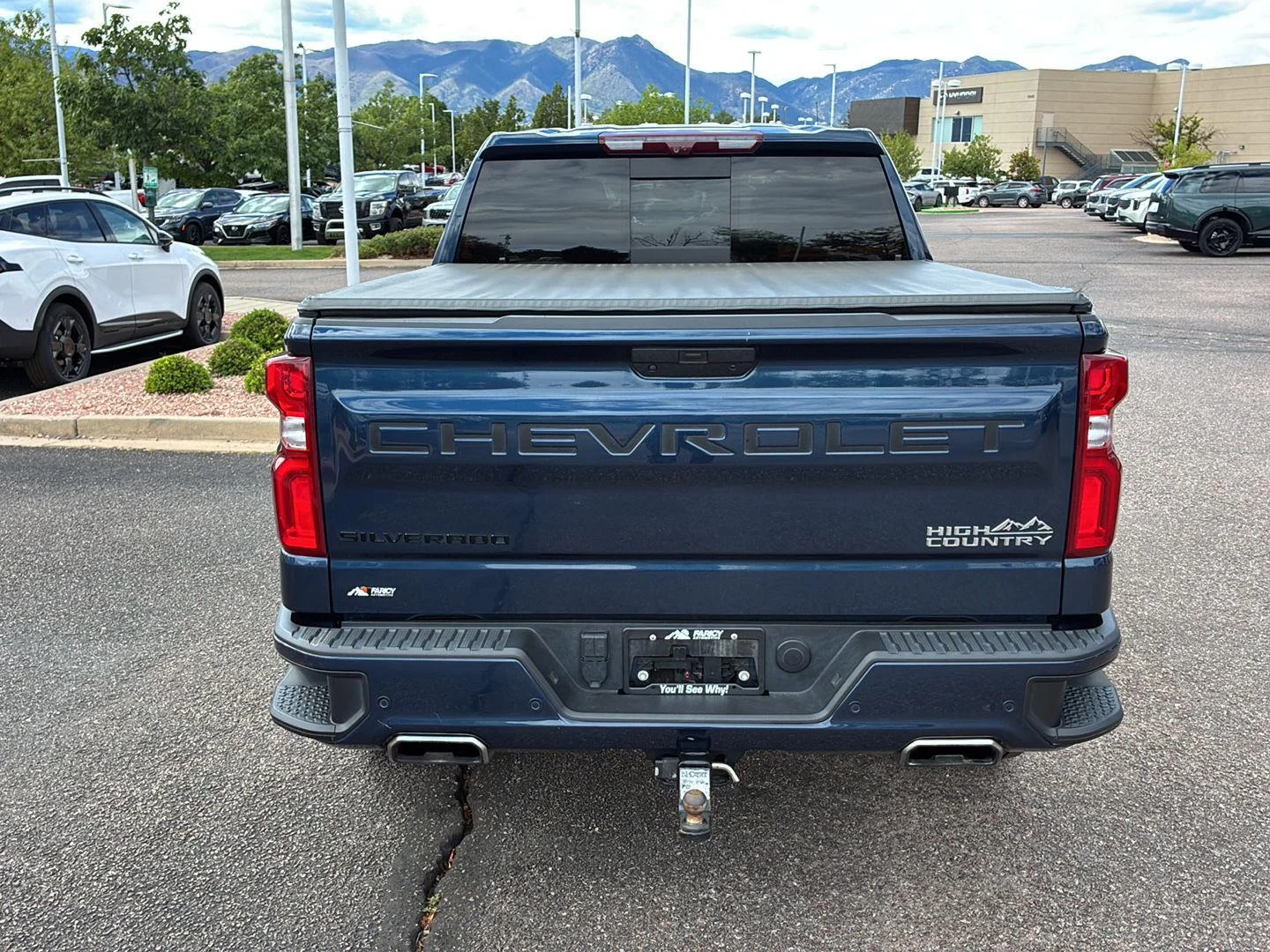 Used 2020 Northsky Blue Metallic Chevrolet High Country image 16