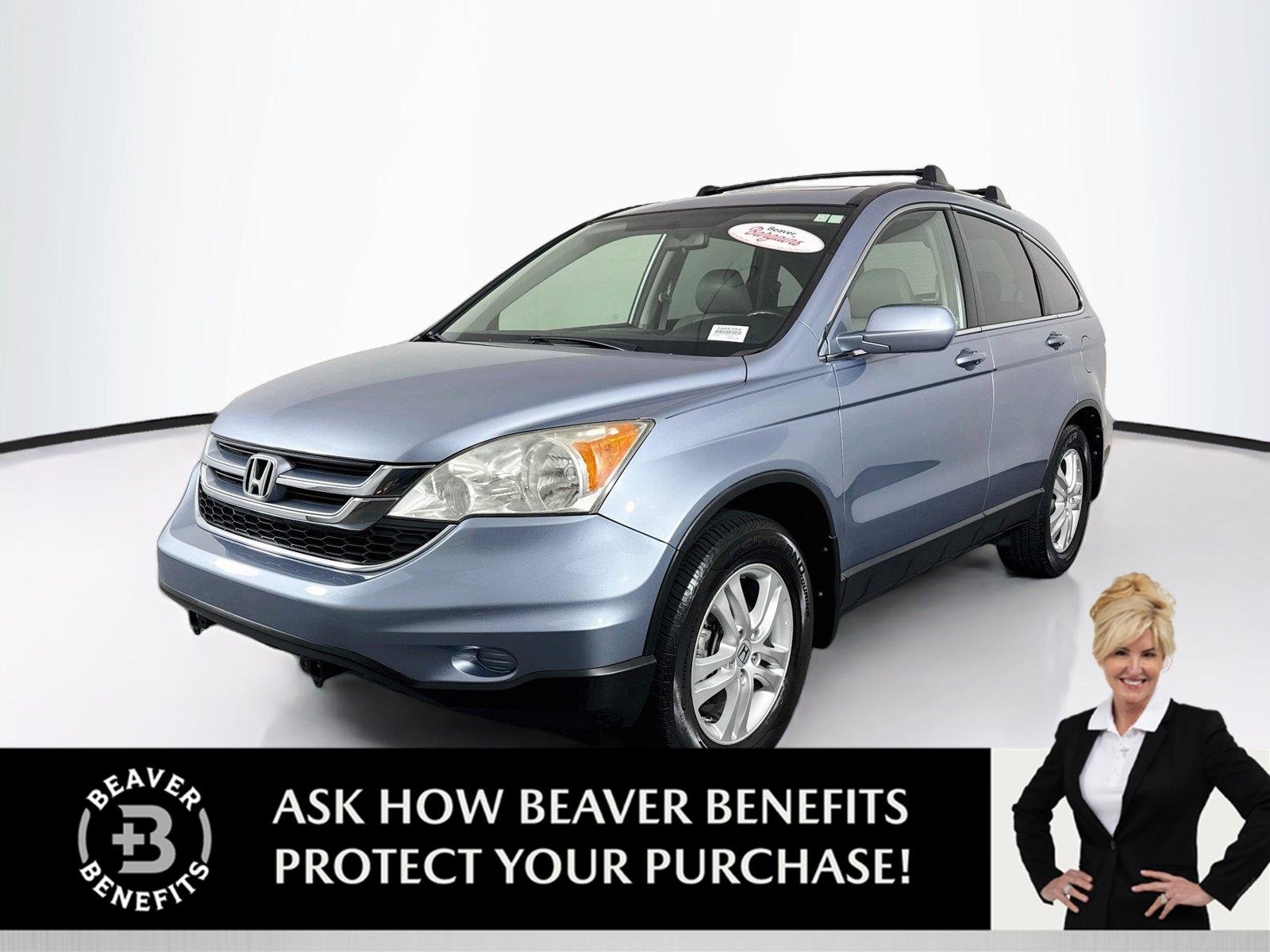 Used 2011 Glacier Blue Metallic Honda EX-L image 1