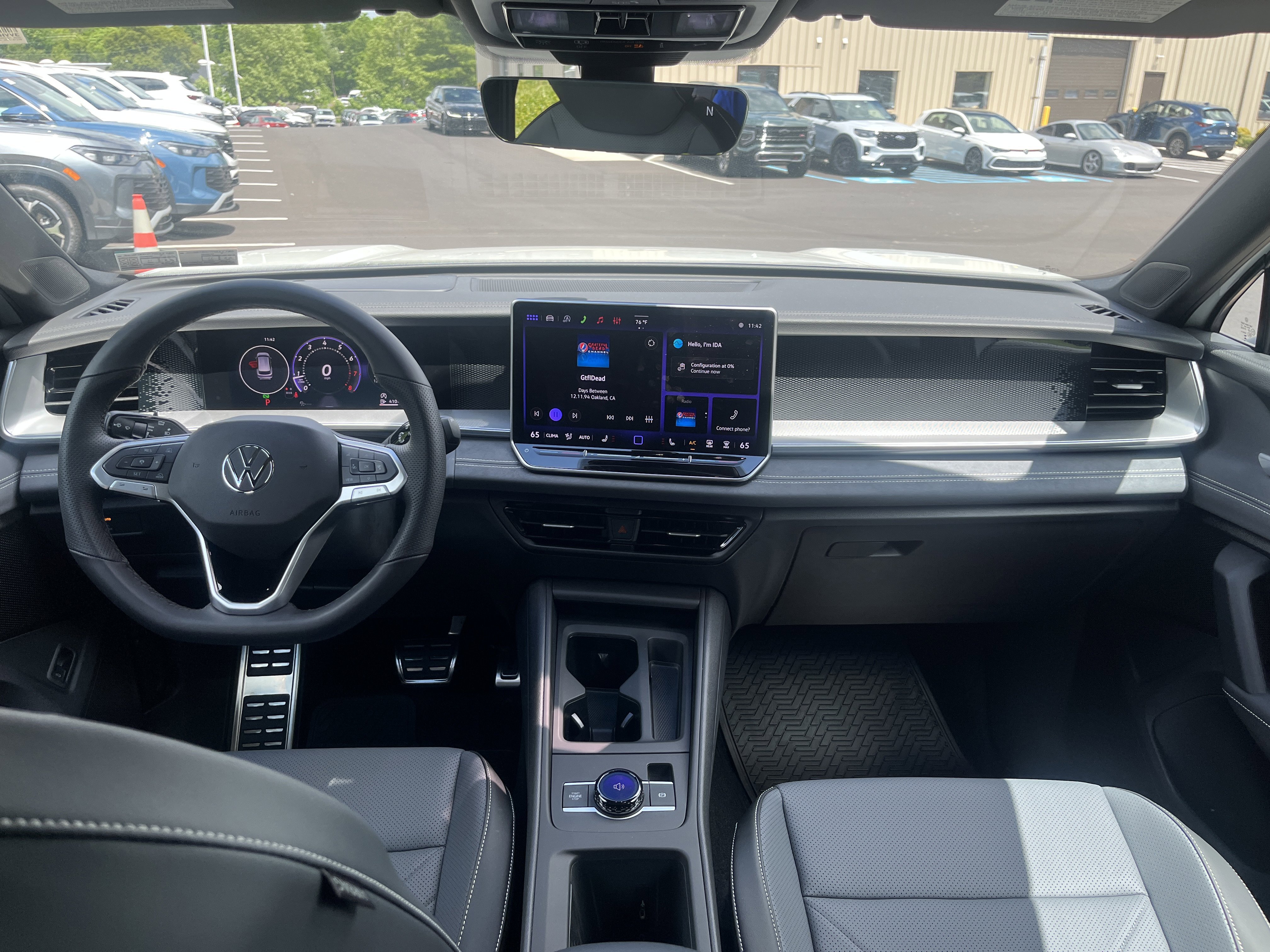 New 2026 Opal White Pearl Volkswagen SE R-Line Black image 3