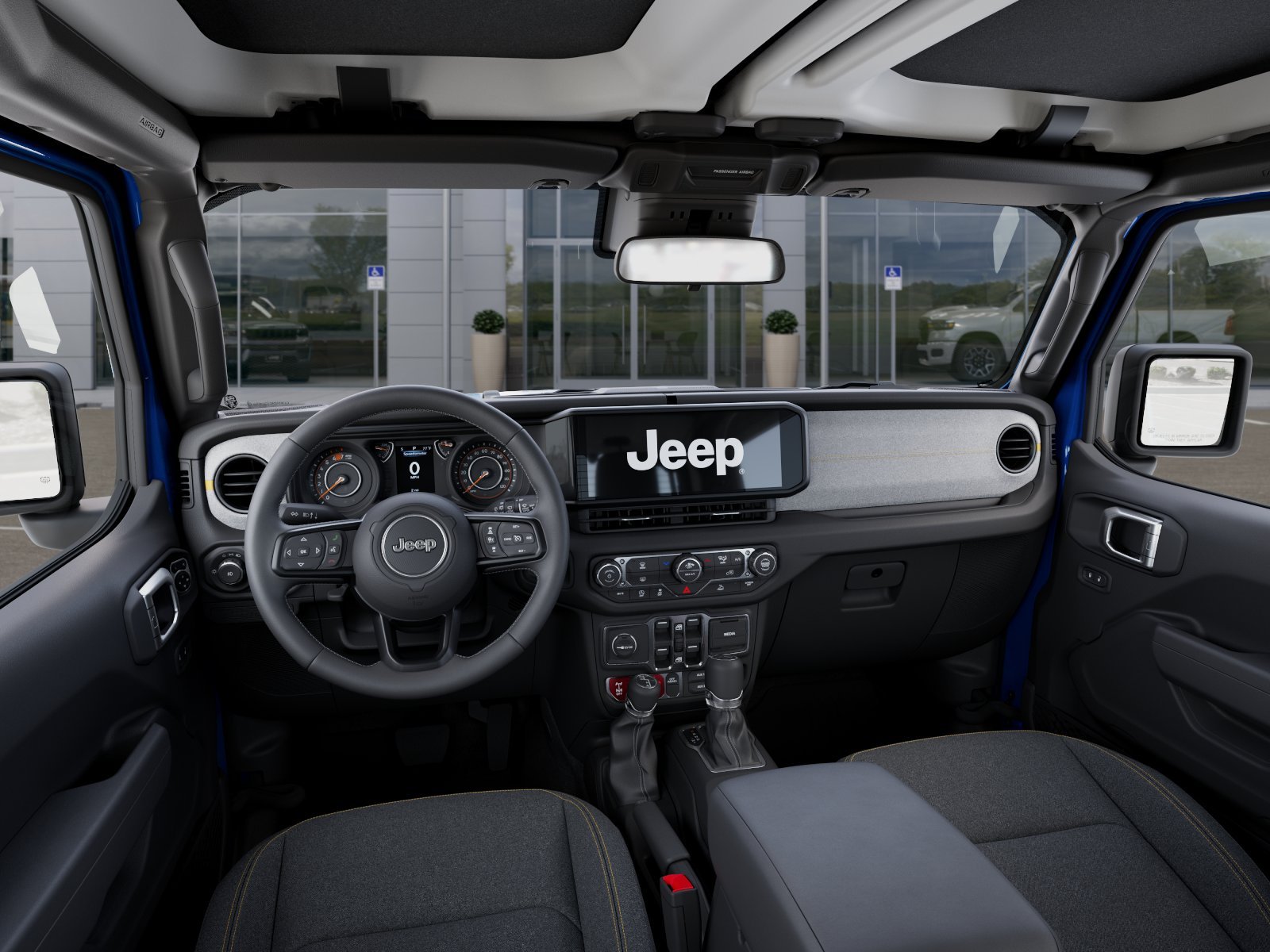 New 2026 Hydro Blue Pearl-Coat Exterior Paint Jeep Willys image 42