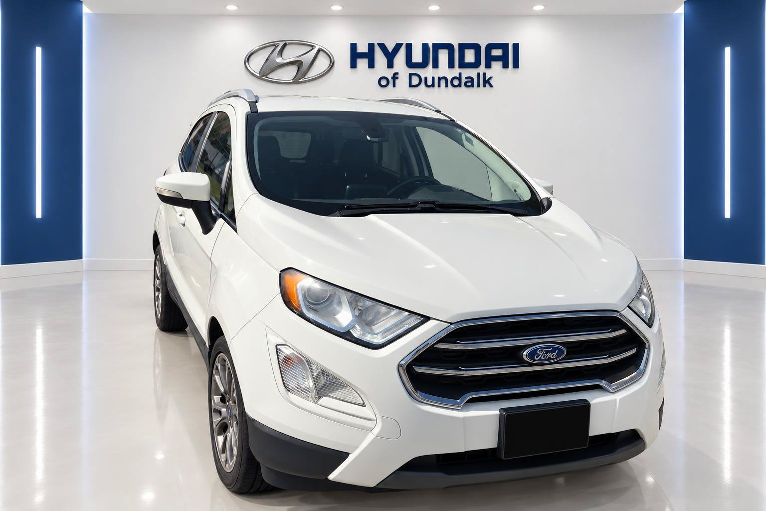Used 2020 White Ford Titanium image 1