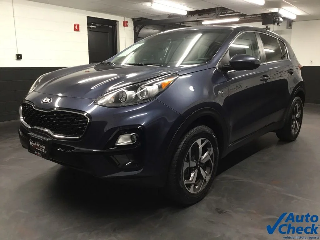 Used 2020 Blue Kia LX image 5