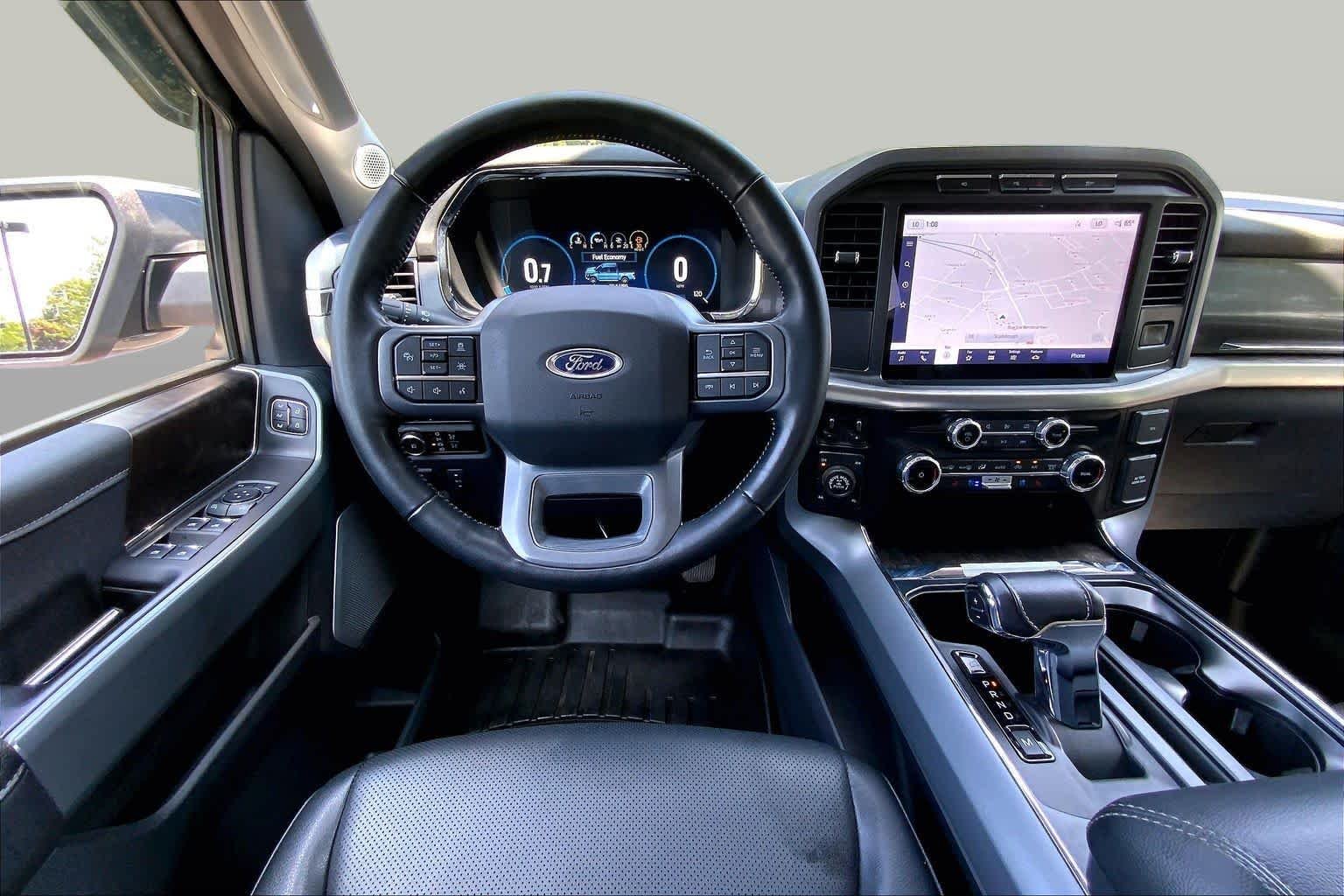 Used 2023 Agate Black Metallic Ford LARIAT image 6