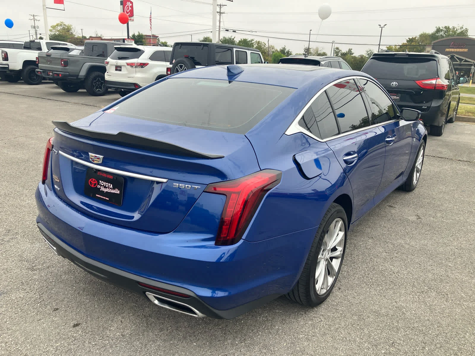 Used 2022 Wave Metallic Cadillac Premium Luxury image 7
