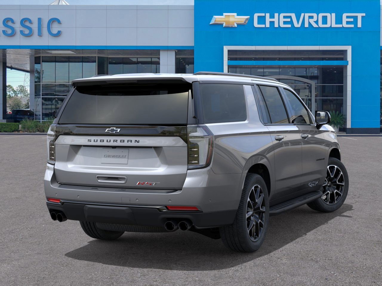 2026 Chevrolet Suburban RST Gray at Classic Elite Chevrolet Sugar Land