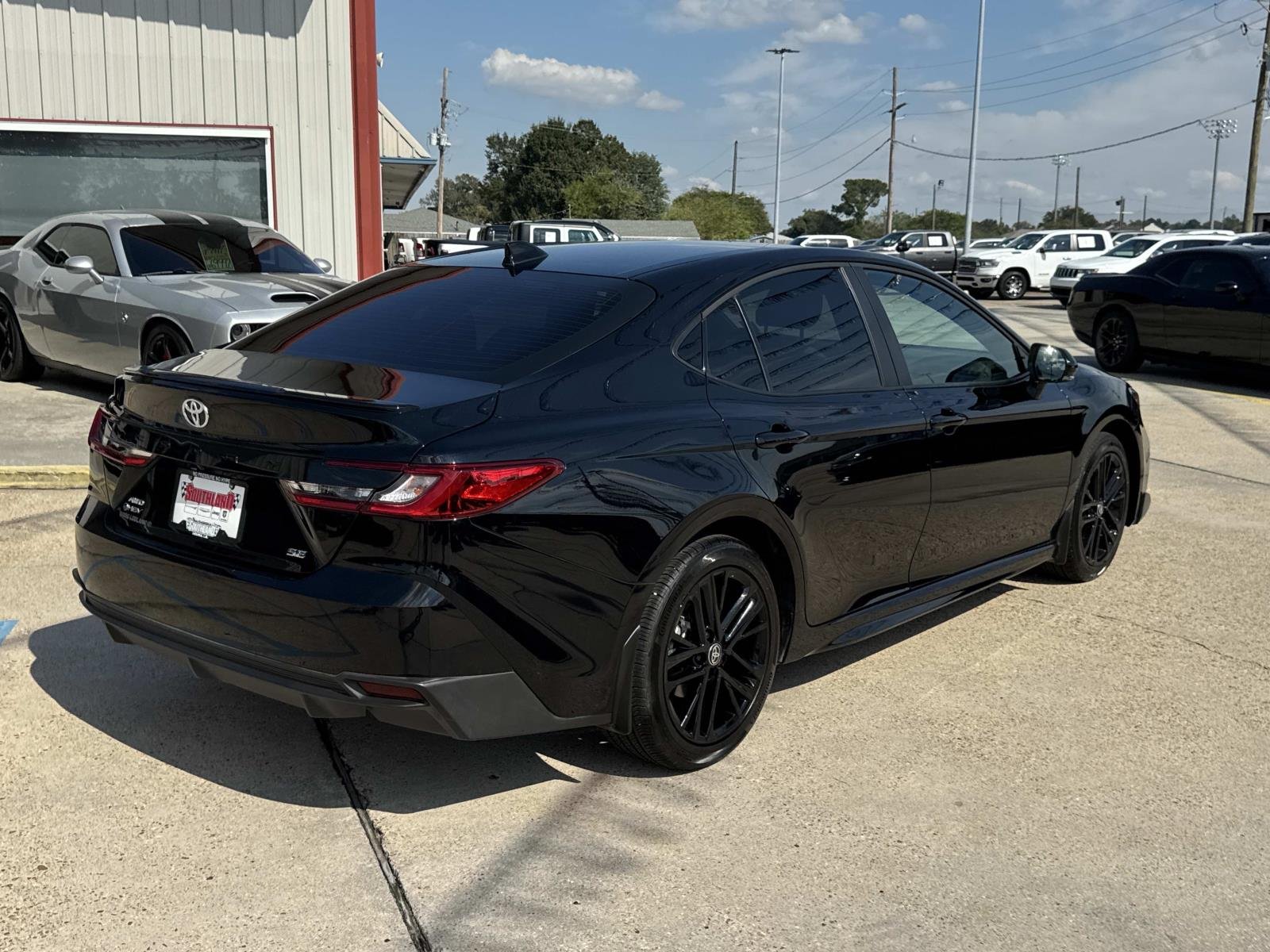 Used 2026 Midnight Black Metallic Toyota SE image 7