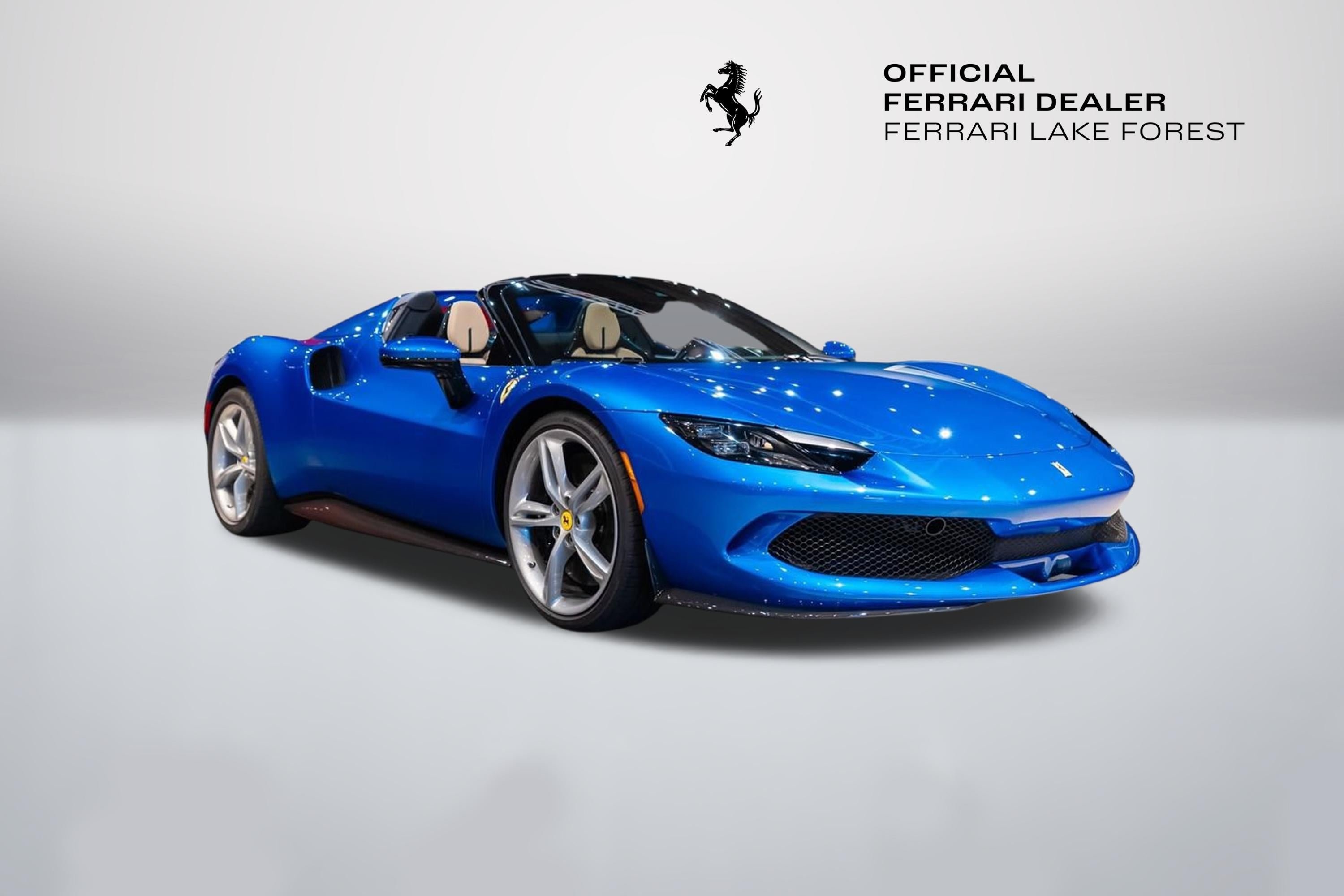 Certified Used 2023 Blu Corsa Ferrari  image 8