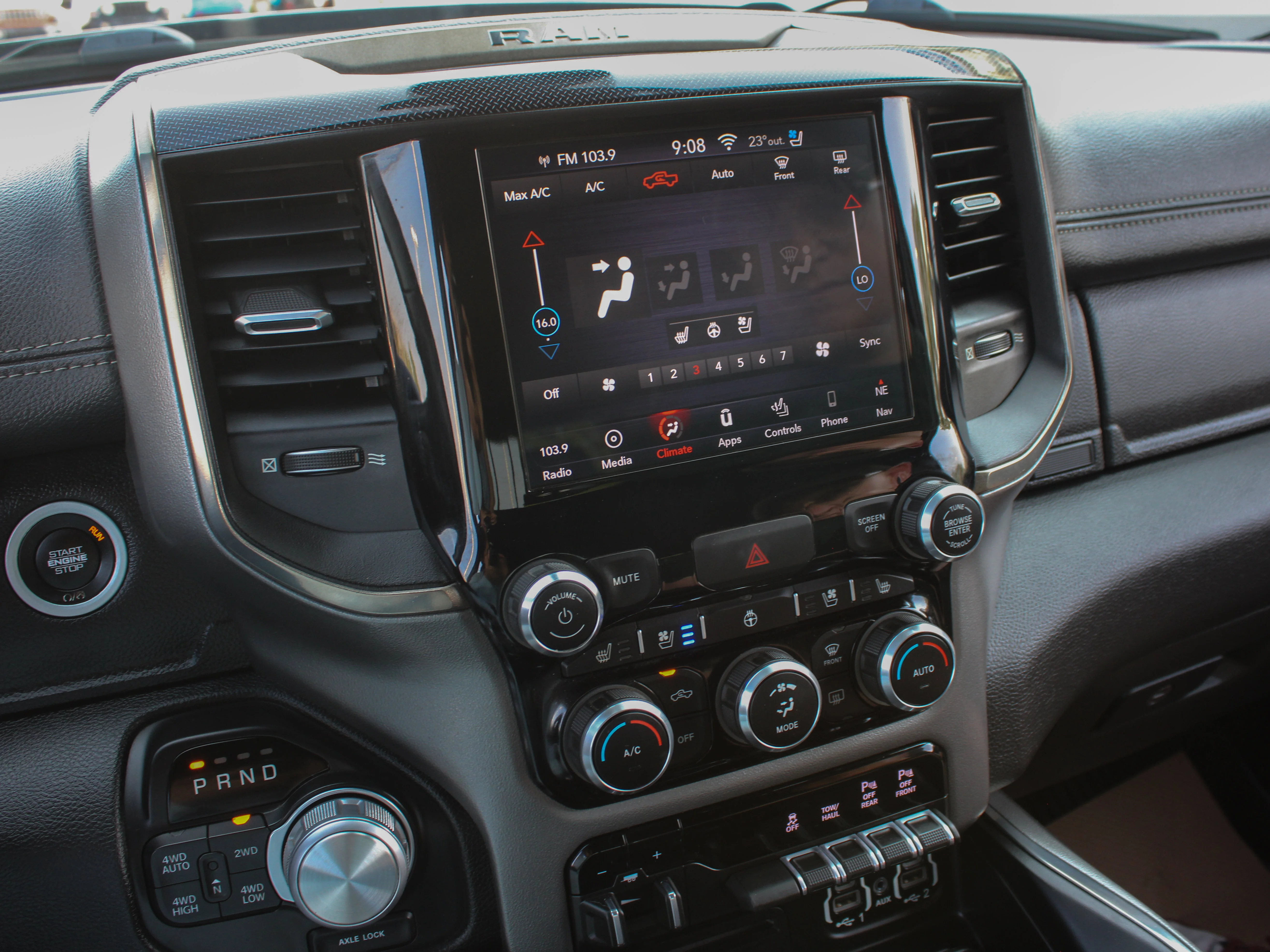 Used 2019 Red RAM Sport* | Heated & Ventilated Seats | Panoramic Sunroof | Electronic Locking Rear Differential | image 27