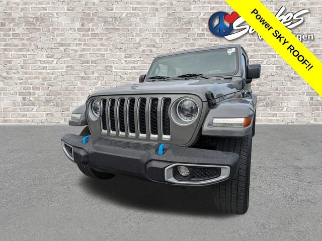 Used 2023 Gray Jeep Sahara 4xe image 8