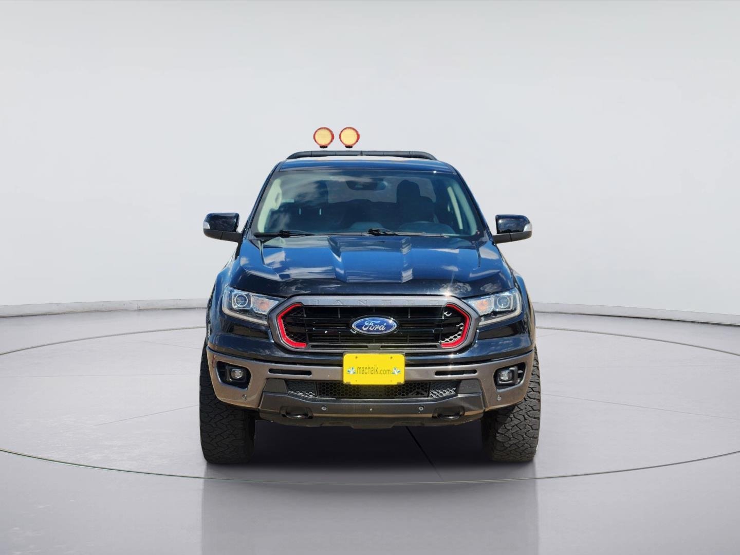 Used 2022 Shadow Black Ford LARIAT image 2