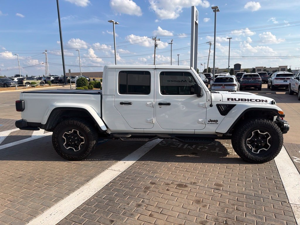 Used 2020 Bright White Clearcoat Jeep Rubicon image 4