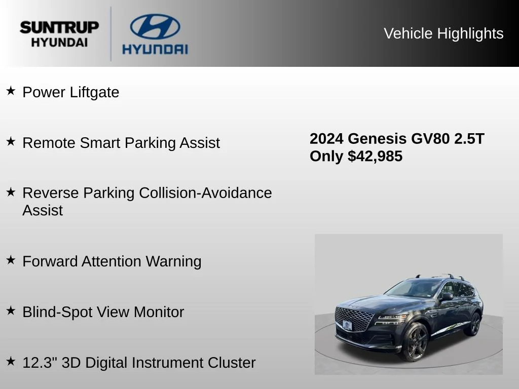 2024 GENESIS GV80 Standard - Photo 31