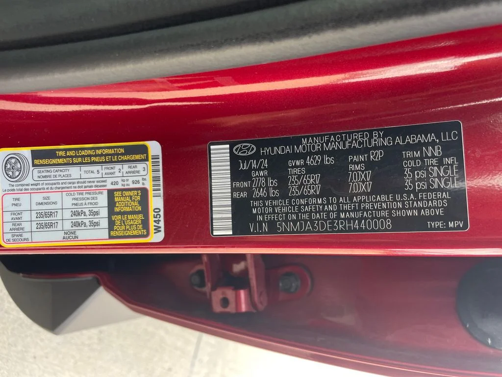 Used 2024 Red Hyundai SE image 30