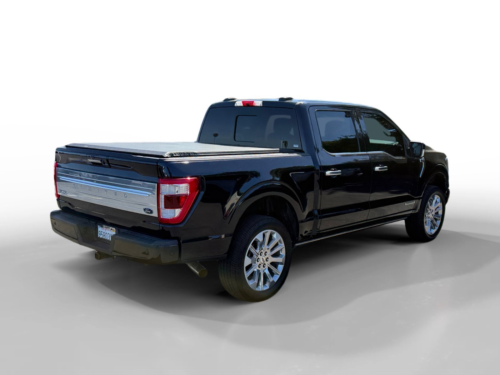 Used 2021 Blue Metallic Ford Limited image 5