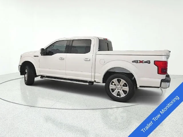Used 2018 White Platinum Ford Lariat image 3